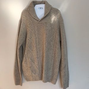 NWOT Luca Nobili Made in Italy vintage, twisted pattern, shawl collar sw…